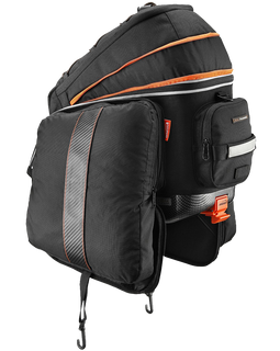 Ibera PakRak Clip-On Quick-Release Commuter Bicycle Bag